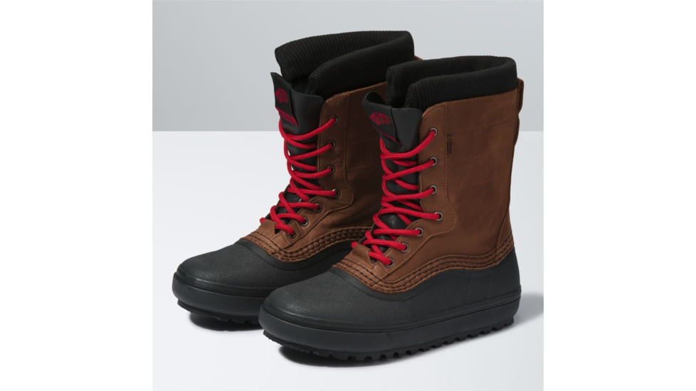 Vans Vans Standard MTE Winter Boot, Brown/Red, 9, VN0A5JI1BRX-9