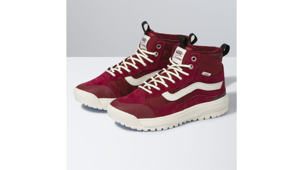Vans Vans Ultrarange Exo HI MTE Casual Boot, Pomegranate/Port, 8.5, VN0A5KS5A2D-8.5