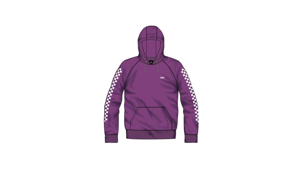 Vans Versa Hoodie Jacket - Mens, Dewberry, Large, VN0A3HPZZUA-Large