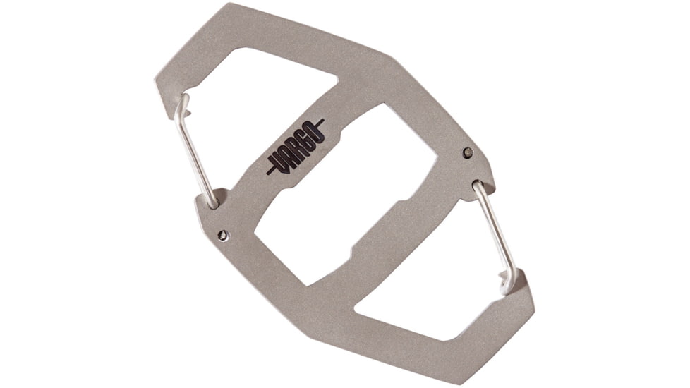 Vargo Titanium Binary Carabiner, 2.55 x 1.52, T-484