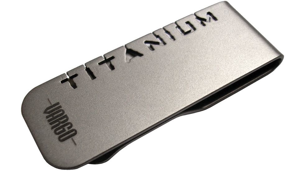 Vargo Titanium Money Clip VR428