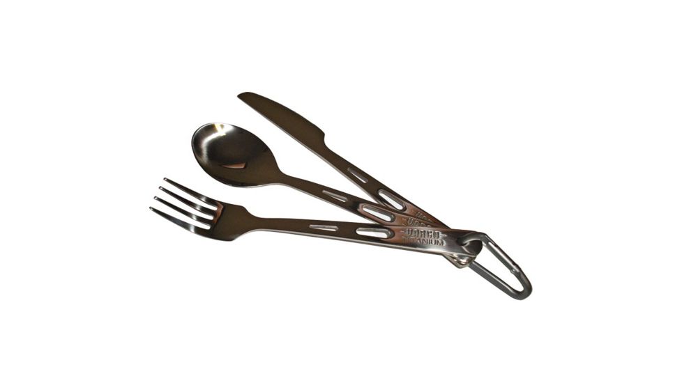 Vargo Titanium Spn/frk/knife Set T-202