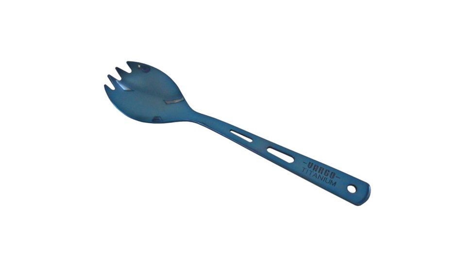 Vargo Titanium Spork Blue T-208