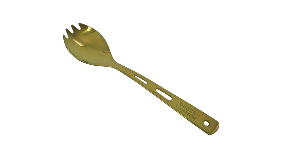 Vargo Titanium Spork Yellow T-210