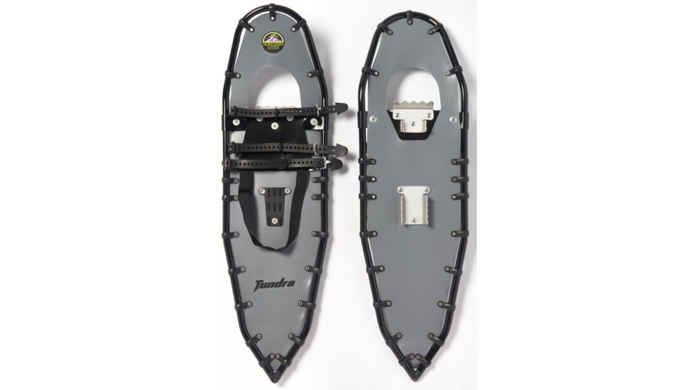 Vargo Tundra Snowshoes-Black/Grey-One Size
