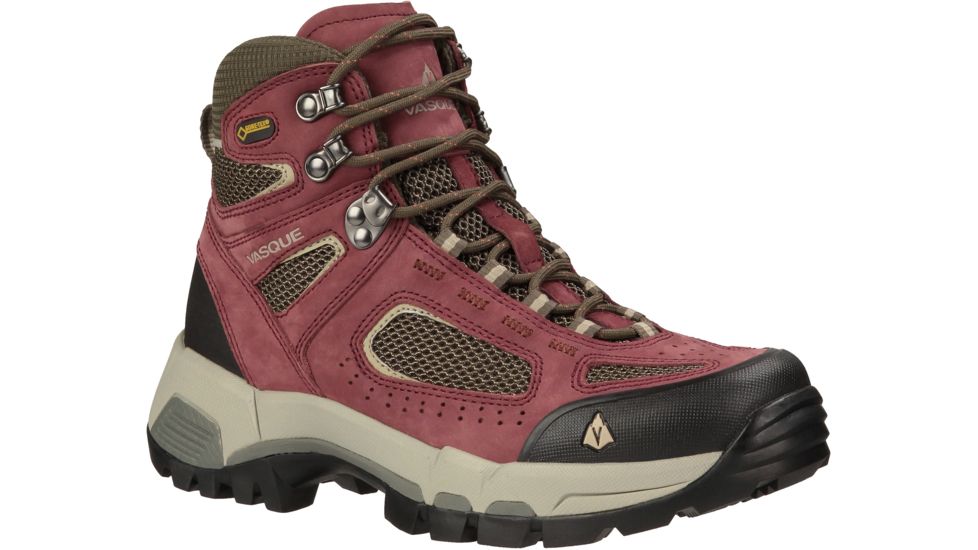 Vasque Breeze 2.0 GTX Hiking Boots - Women's, 6, Red/Black Olive, 337811
