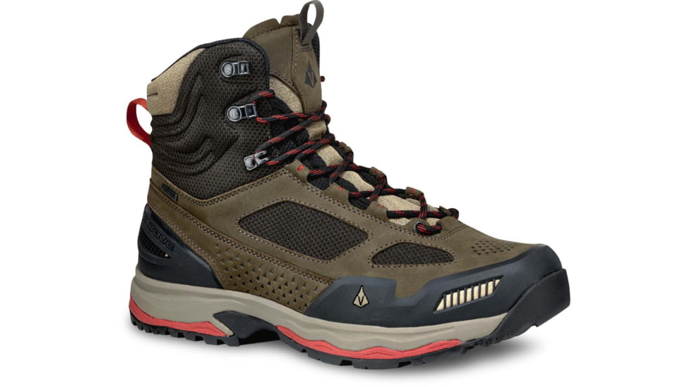 Vasque Breeze AT GTX Hiking Shoes - Mens, Brown Olive/Bossa Nova, 9.5 US, Wide, 07040W 095