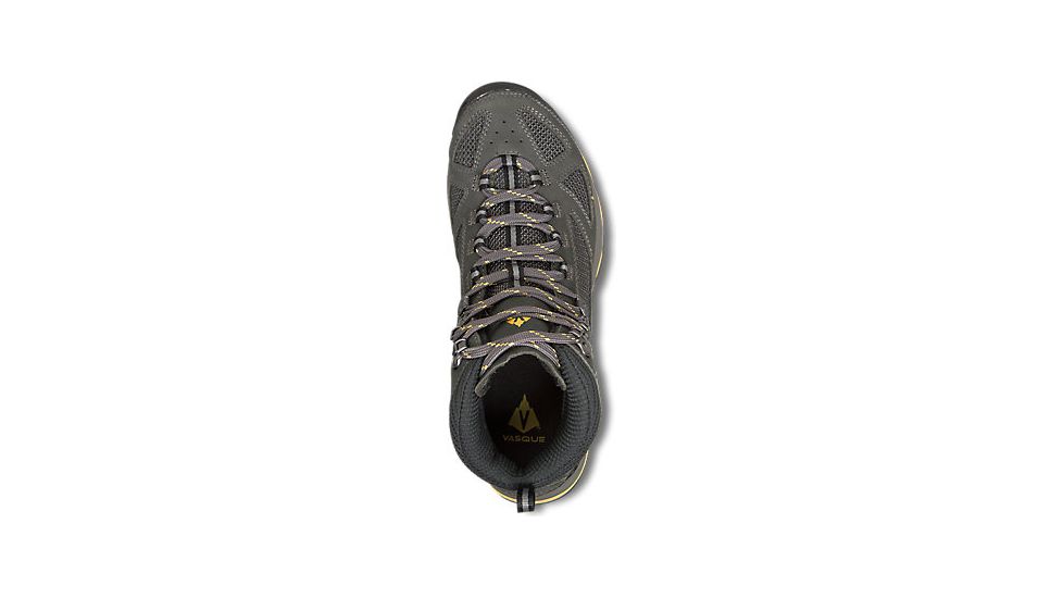 Vasque Breeze III GTX Hiking Boot - Mens-Magnet/Yellow-Medium-14