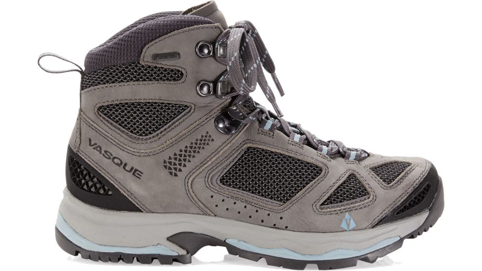 Vasque Breeze III GTX Hiking Boot - Women's-Gargoyle/Stone Blue-Medium-8