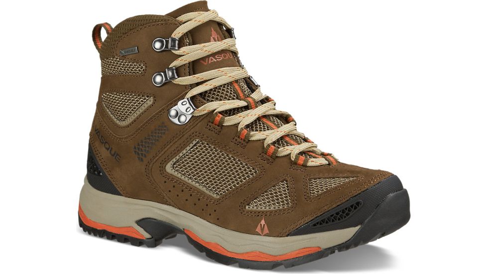 Vasque Breeze III GTX Hiking Boots Womens, Brown/Spice, 6.5 US 07191M 065
