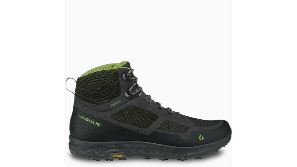 Vasque Breeze LT GTX Hiking Shoe - Men's, Beluga/Lime Green, Medium, 9.5, 07374M 096