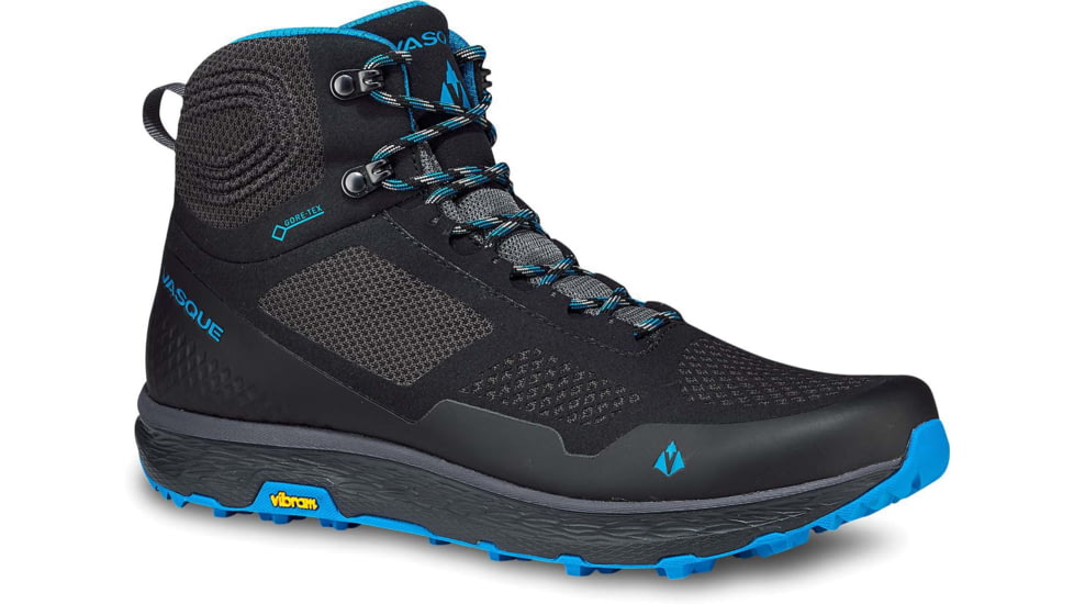Vasque Breeze LT GTX Hiking Shoe - Mens, Anthracite/Blue, Medium, 8, 07372M 080
