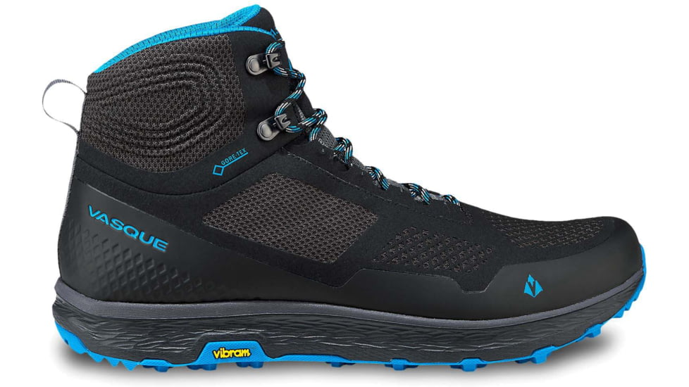 Vasque Breeze LT GTX Hiking Shoe - Mens, Anthracite/Blue, Medium, 8, 07372M 080