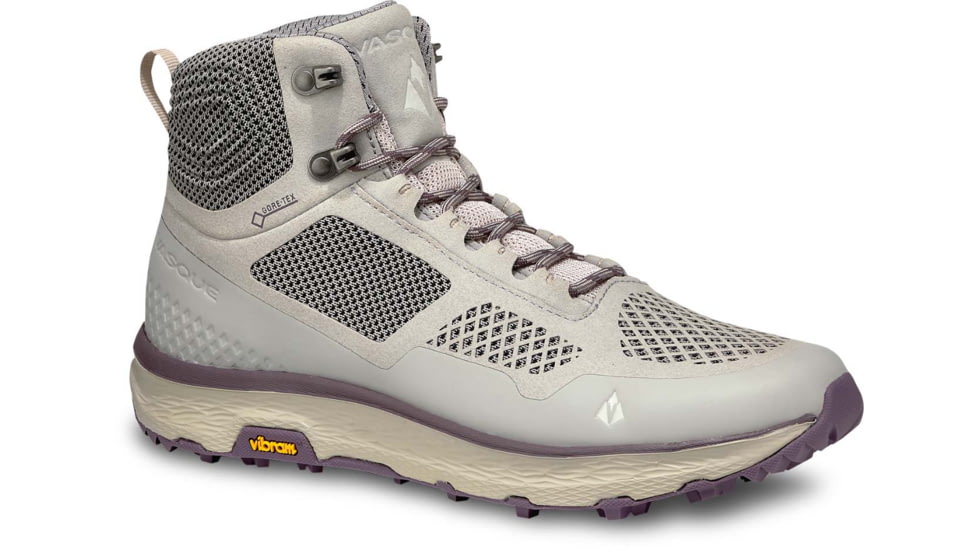 Vasque Breeze LT GTX Hiking Shoes - Womens, Drizzle/Vintage Violet, 6.5 US, Medium, 07503M 065