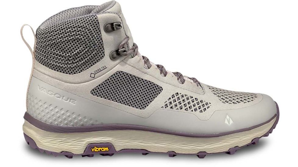 Vasque Breeze LT GTX Hiking Shoes - Womens, Drizzle/Vintage Violet, 6.5 US, Medium, 07503M 065