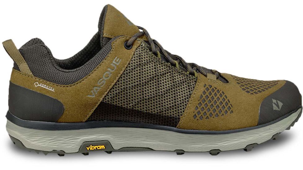 Vasque Breeze LT Low GTX Hiking Shoes - Mens, Lizard/Beluga, 14 US, Medium, 07536M 140