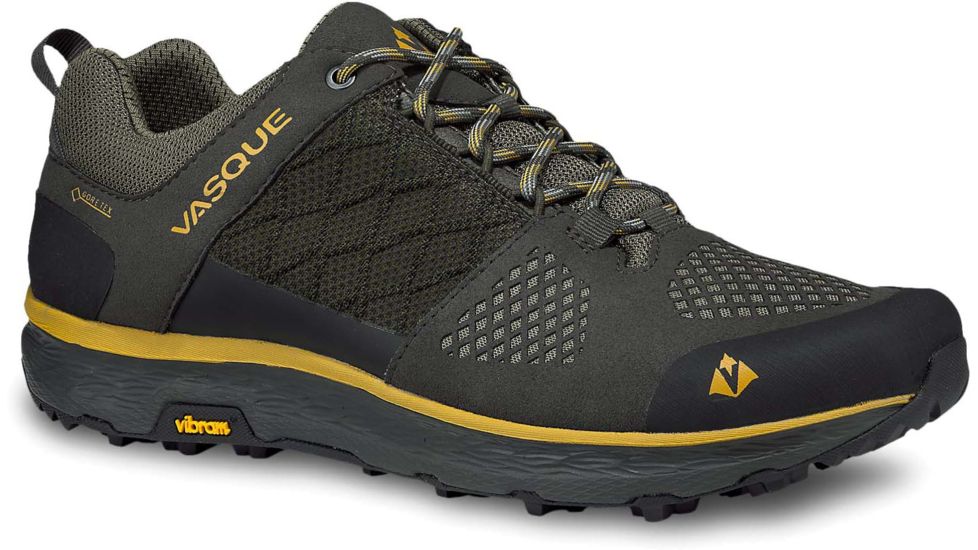 Vasque Breeze LT Low GTX - Mens, Beluga/Olive, Medium, 9, 07358M 090