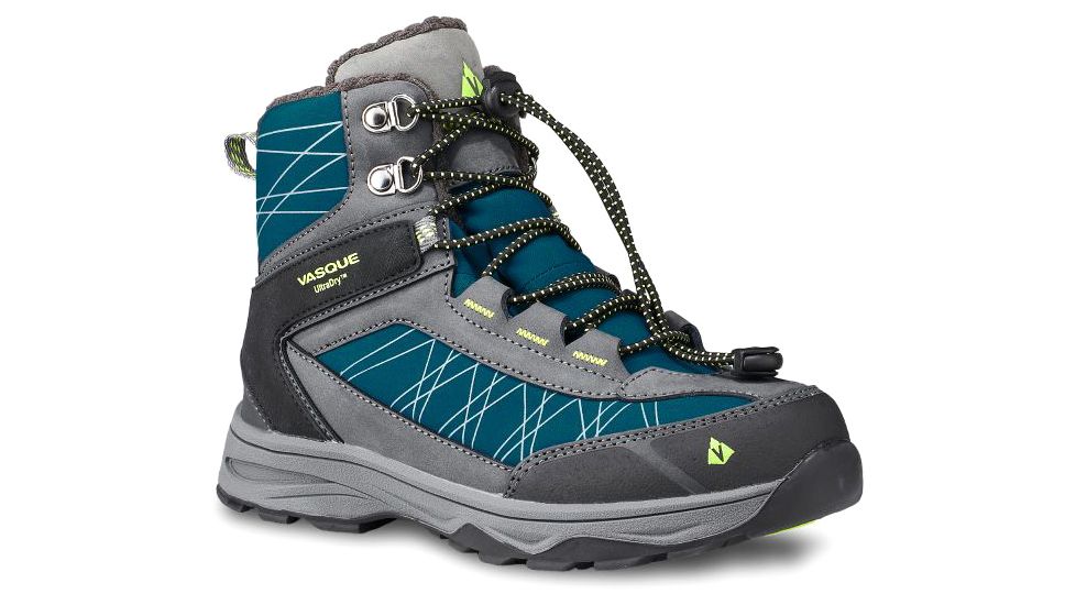 Vasque Coldspark UltraDry - Kids, Gargoyle/Shaded Spruce, Medium, 10, 07247M 010