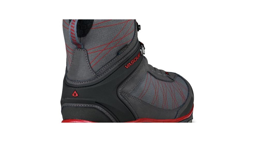 Vasque Coldspark UltraDry Winter Boot, Ebony/Chili Pepper, Medium, 12, 07830M 120