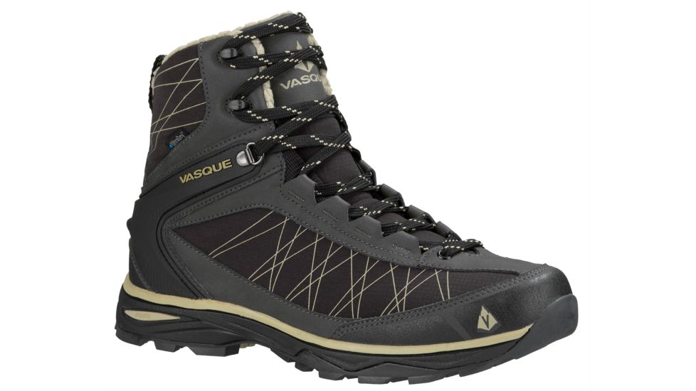 Vasque Coldspark UltraDry Winter Boot - Men's-Black/Chinchilla-Medium-9.5
