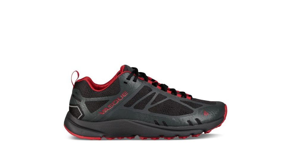 Vasque Constant Velocity II Trail Running Shoes Mens, Magnet/True Red, 14 US, 07676M 140