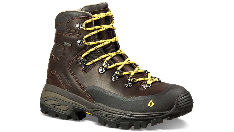 Vasque Eriksson GTX Backpacking Boot - Womens-Coffee Bean/Yellow-Medium-11 US