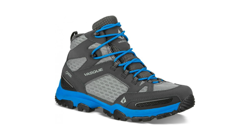 Vasque Inhaler GTX Hiking Boot - Men's-Magnet/Blue-Medium-10.5