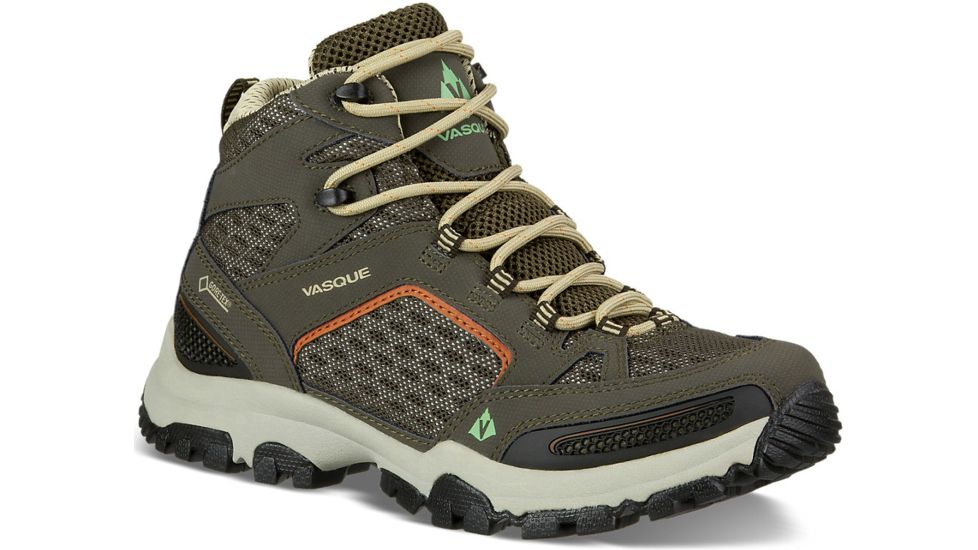 Vasque Inhaler GTX Hiking Boot - Women's-Black Olive/Marsala-Medium-8.5