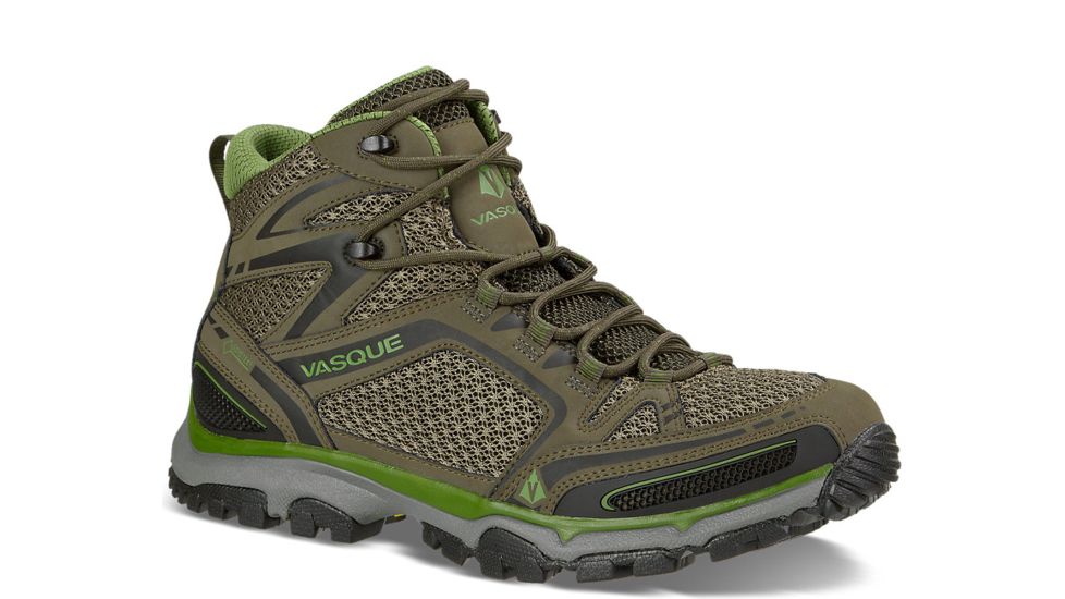 Vasque Inhaler II GTX Hiking Boots Mens, Brown Olive/Pesto, 10 US 07328M 100