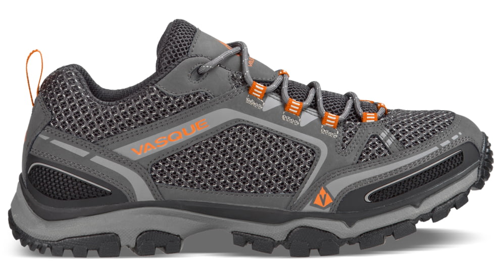 Vasque Inhaler II Low Hiking Shoe, Magnet/Rust, 9, 7340-090