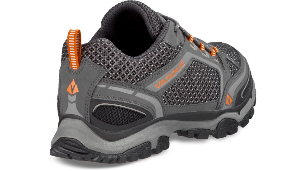 Vasque Inhaler II Low Hiking Shoe, Magnet/Rust, 9, 7340-090