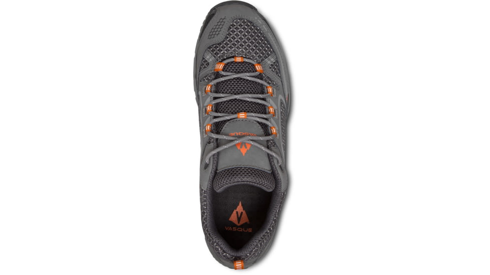 Vasque Inhaler II Low Hiking Shoe, Magnet/Rust, 9, 7340-090