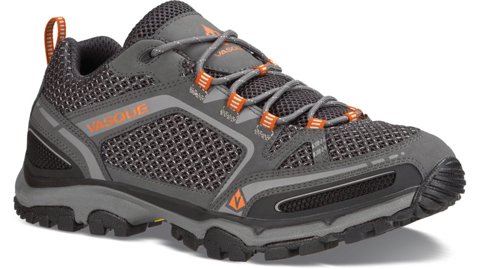 Vasque Inhaler II Low Hiking Shoe, Magnet/Rust, 9, 7340-090