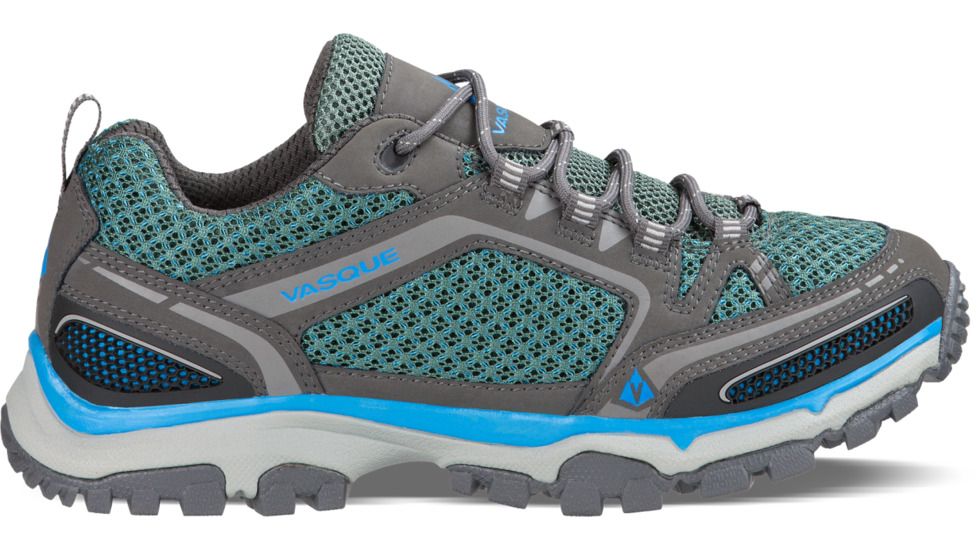 Vasque Inhaler II Low Hiking Shoe, Magnet/Silver, 7, 7343-070