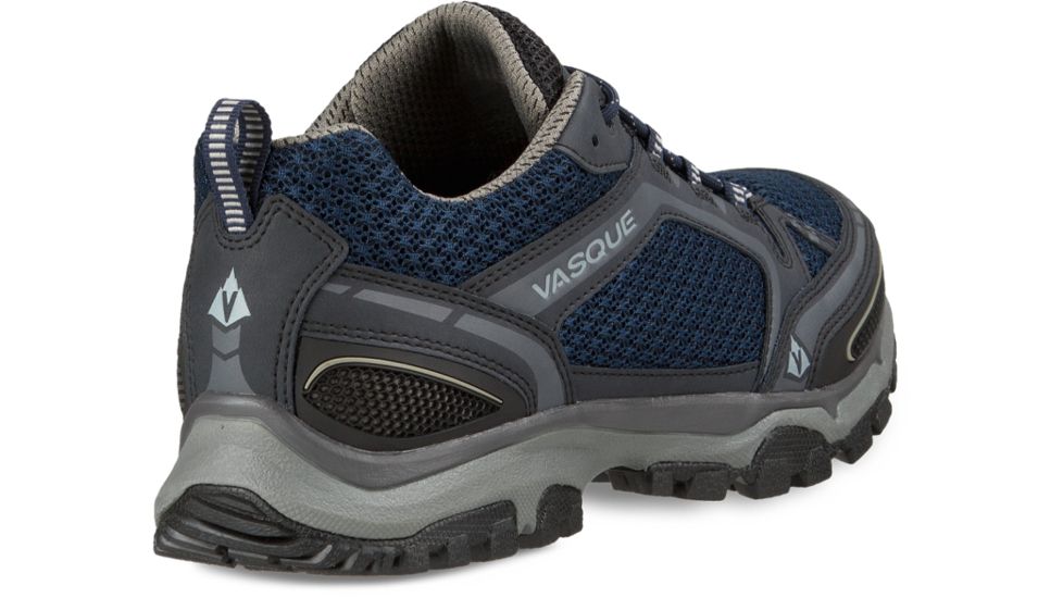 Vasque Inhaler Ii Low Hiking Shoe - Mens, Anthracite/Blue, 8, 7338M-8