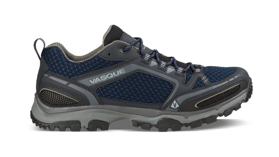 Vasque Inhaler Ii Low Hiking Shoe - Mens, Anthracite/Blue, 8, 7338M-8