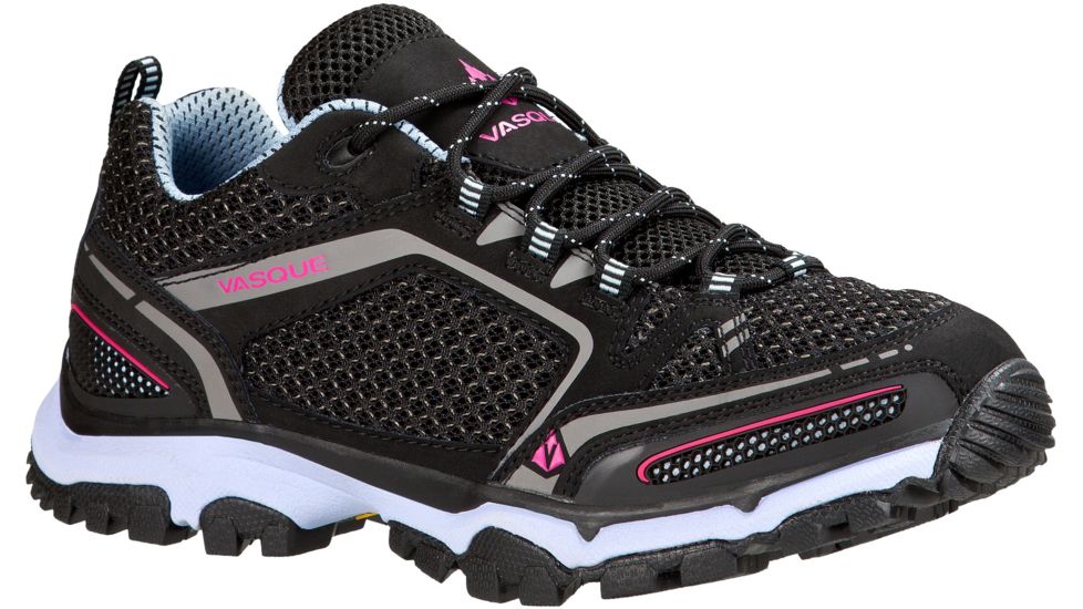 Vasque Inhaler II Low Hiking Shoe - Women's-Black/Cerulean-Medium-7