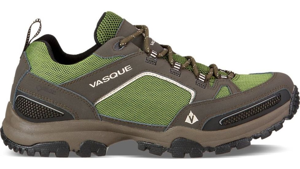 Vasque Inhaler Low GTX Hiking Shoe - Men's-Black/Pesto-Medium-8