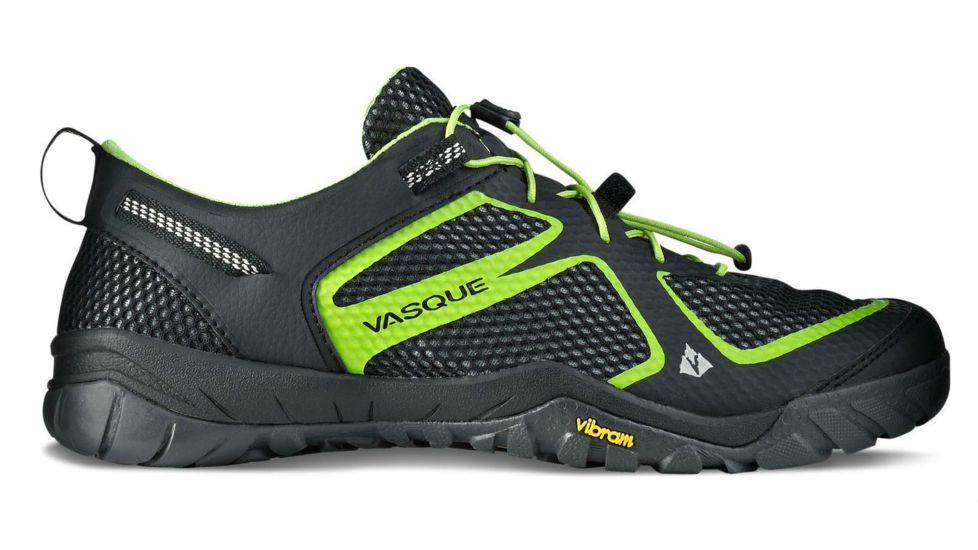 Vasque Lotic Watersport Shoe - Mens-Black/Lime Green-Medium-10 US