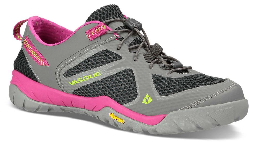 Vasque Lotic Watersport Shoe - Womens-Gargoyle/Raspberry Rose-Medium-6 US