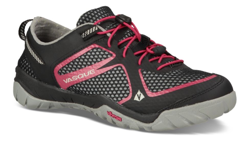 Vasque Lotic Watersport Shoe - Womens-Jet Black/Rose-Medium-7.5 US