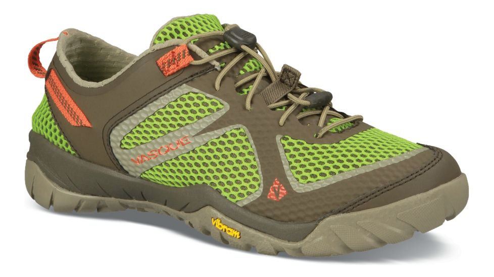Vasque Lotic Watersport Shoe - Womens-Lime/Coral-Medium-9.5 US