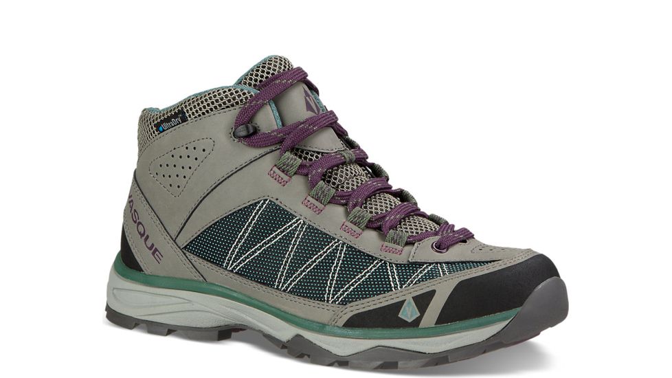 Vasque Monolith Hiking Boots Womens, Gargoyle/Silver Pine, 7 US 07347W 070