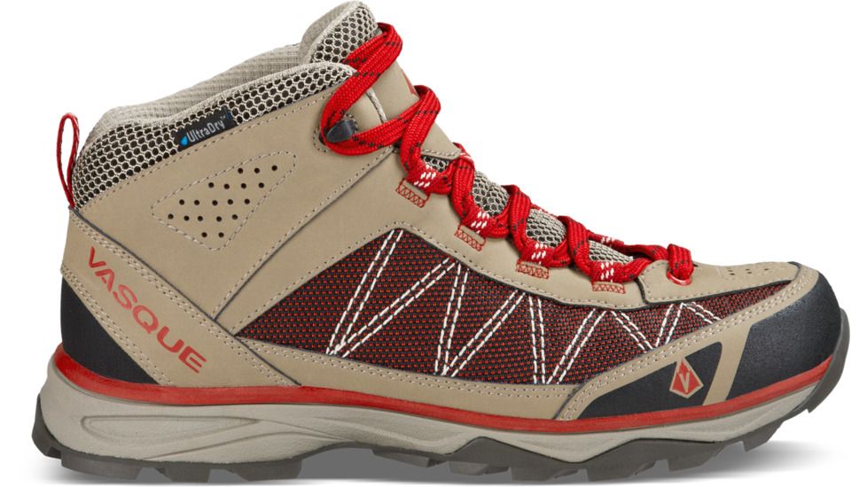 Vasque Monolith Hiking Shoe, Brindle/Chili, 6, 7349-060