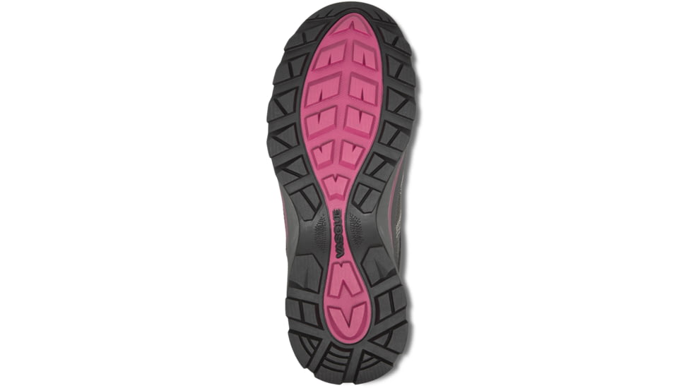 Vasque Monolith Low Hiking Shoe, Magnet/Damson, 6, 7355-060