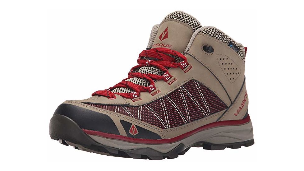Vasque Monolith Ultradry Hiking Shoe - Womens, Brindle/Chili Pepper, 10, 7349