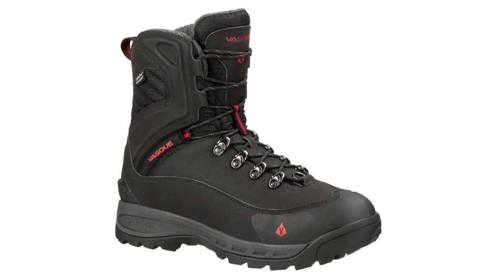 Vasque SnowBurban UltraDry Winter Boot - Men's-Black/Chili Pepper-Medium-8 US