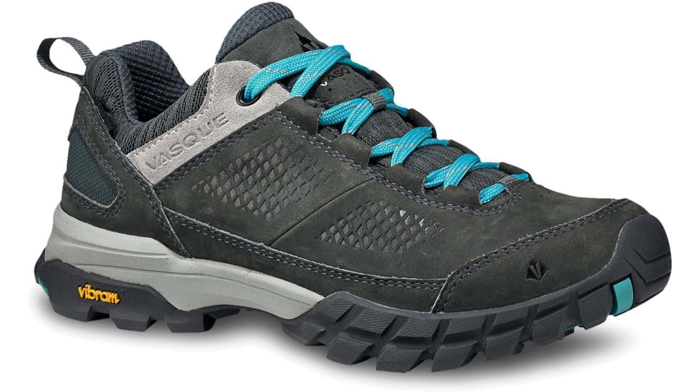 Vasque Talus At Low Hiking Boots - Womens, Dark Slate/Baltic, Wide, 9, 07369W 090