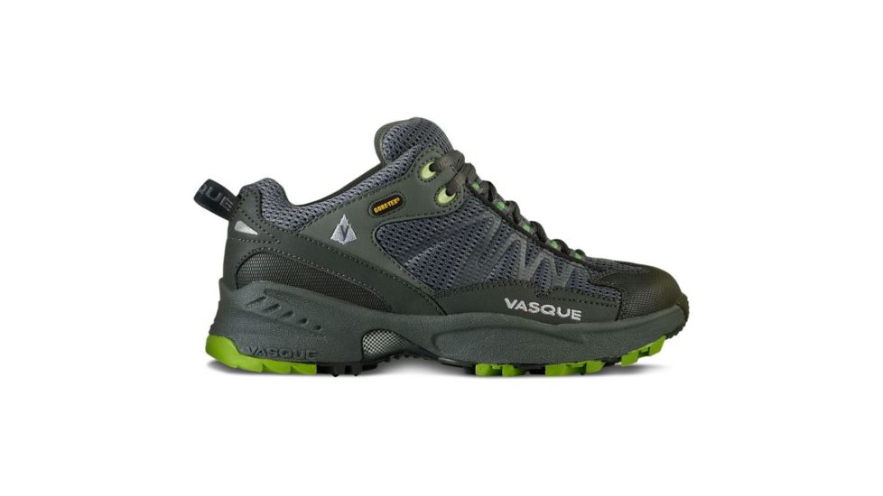 Vasque Velocity GTX - Women's-6 US / 37 EU-Gunmetal/Herbal Green