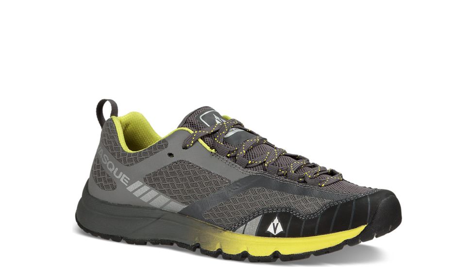 Vasque Vertical Velocity Trail Running Shoes Womens, Gargoyle/Green Sheen, 9 US 07641M 090